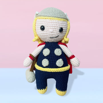 Handmade Cute Crochet Thor Marvel