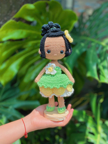 Handmade Beautiful Crochet Princess Tiana