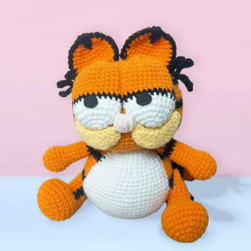 Handmade Cute Crochet Garfield