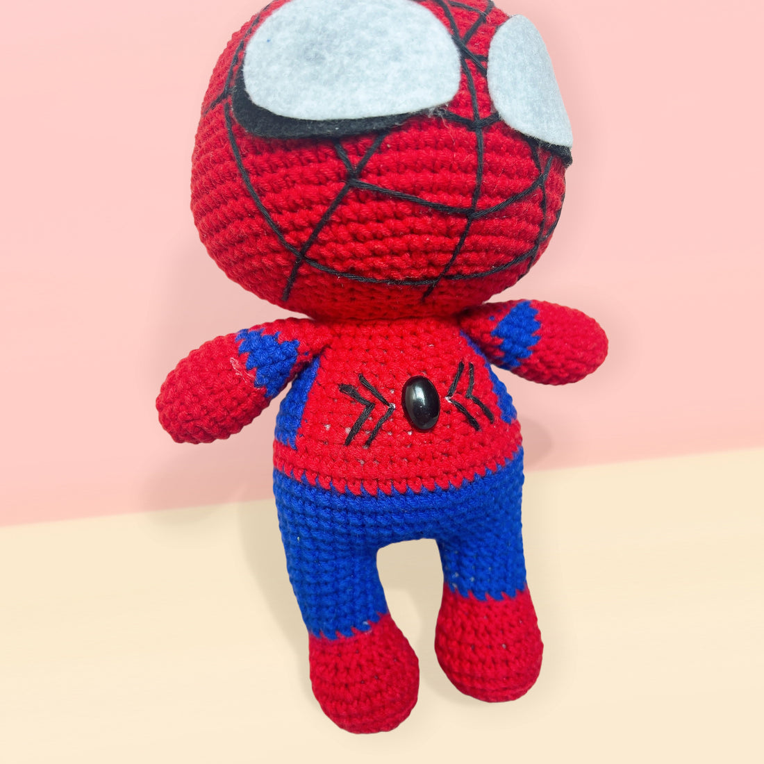 Handmade Cute Crochet Spiderman Marvel