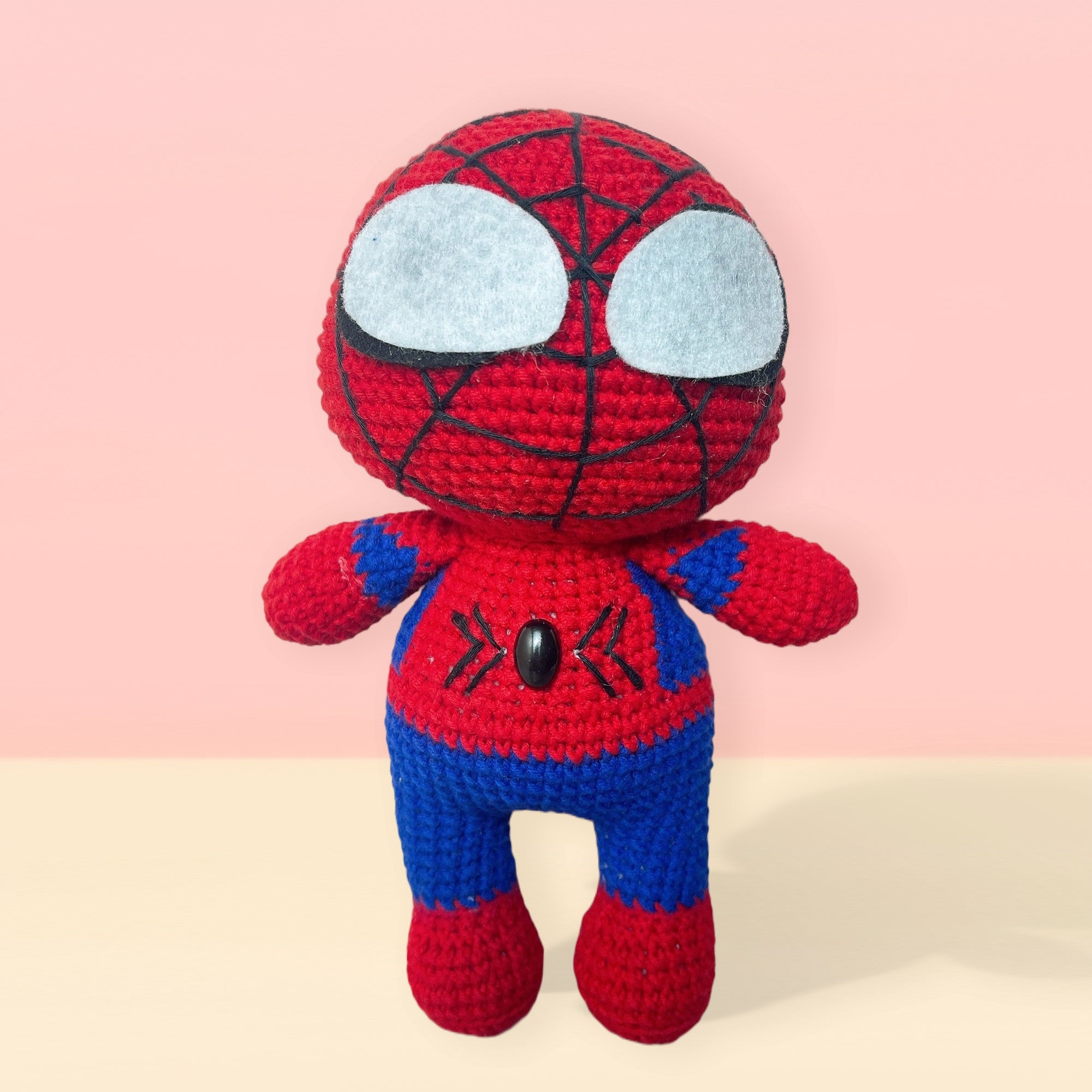 Handmade Cute Crochet Spiderman Marvel