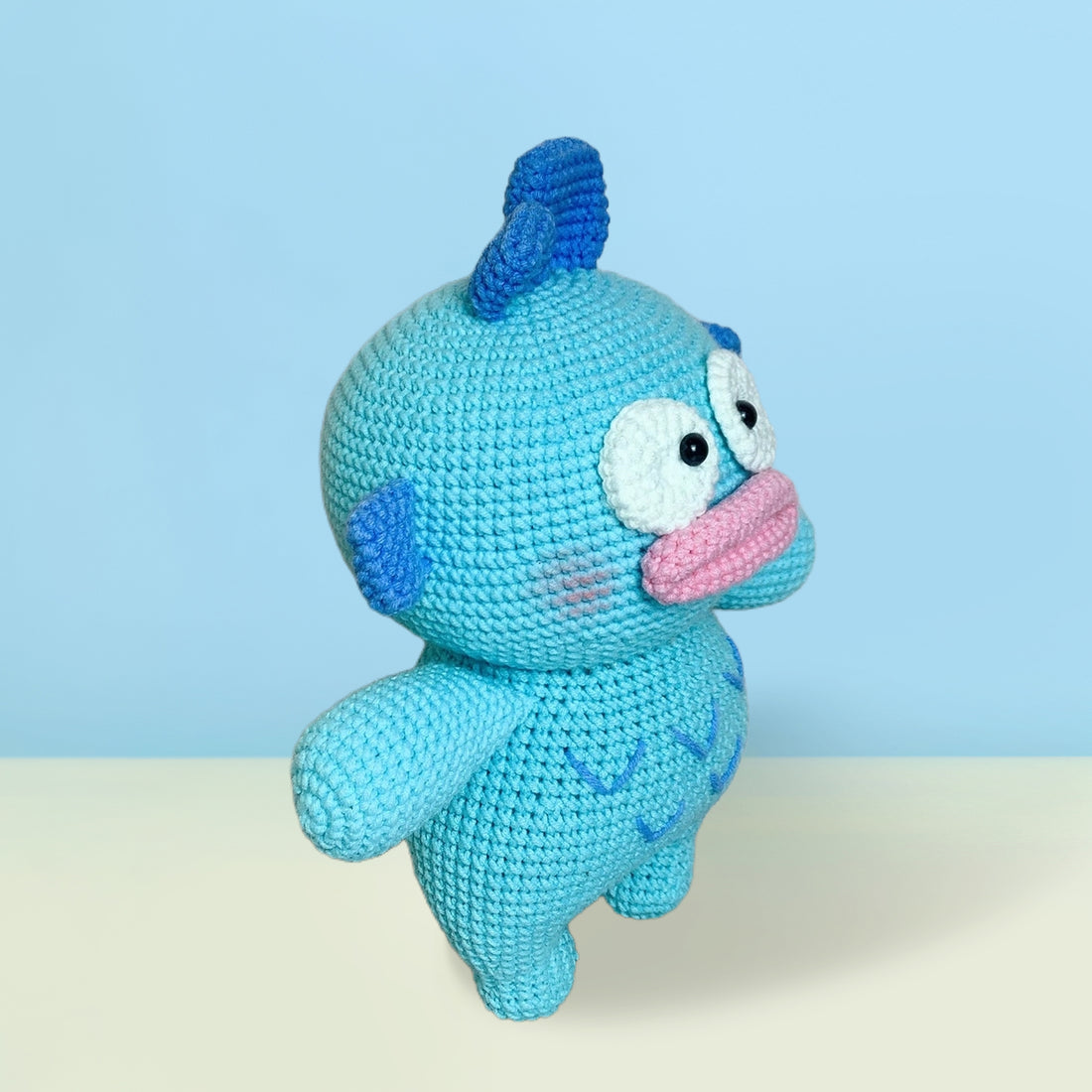 Handmade Cute Crochet Hangyodon