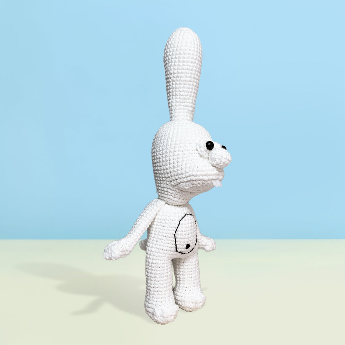 Handmade Beautiful Crochet Madam Bunny Amigurumi