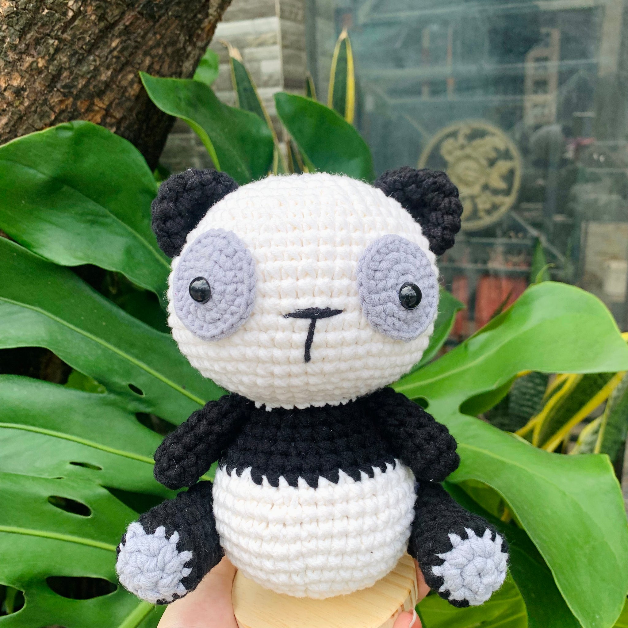 Handmade Cute Crochet Panda Kawaii Stuffed Animal