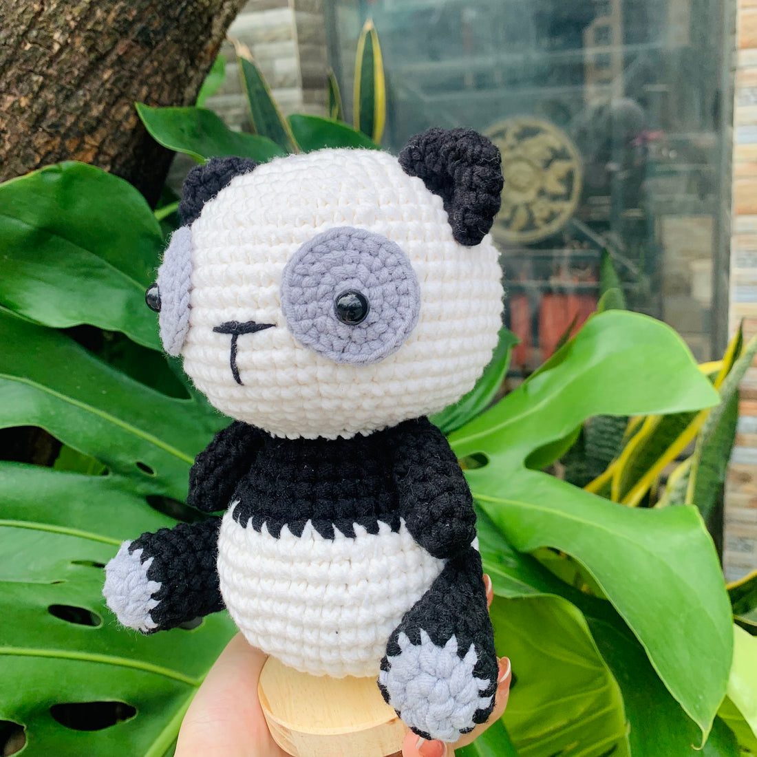 Handmade Cute Crochet Panda Kawaii Stuffed Animal