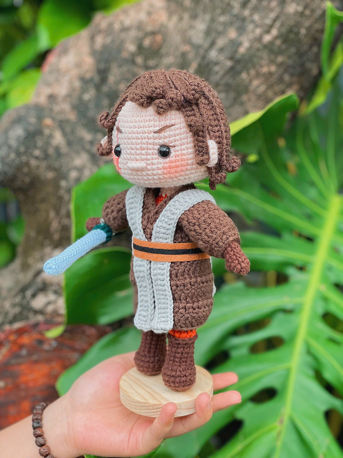 Handmade Cute Crochet Anakin Skywalker from Star Wars: Revenge