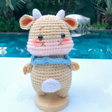 Handmade Cute Crochet Cow