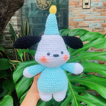 Handmade Cute Crochet Pochacco