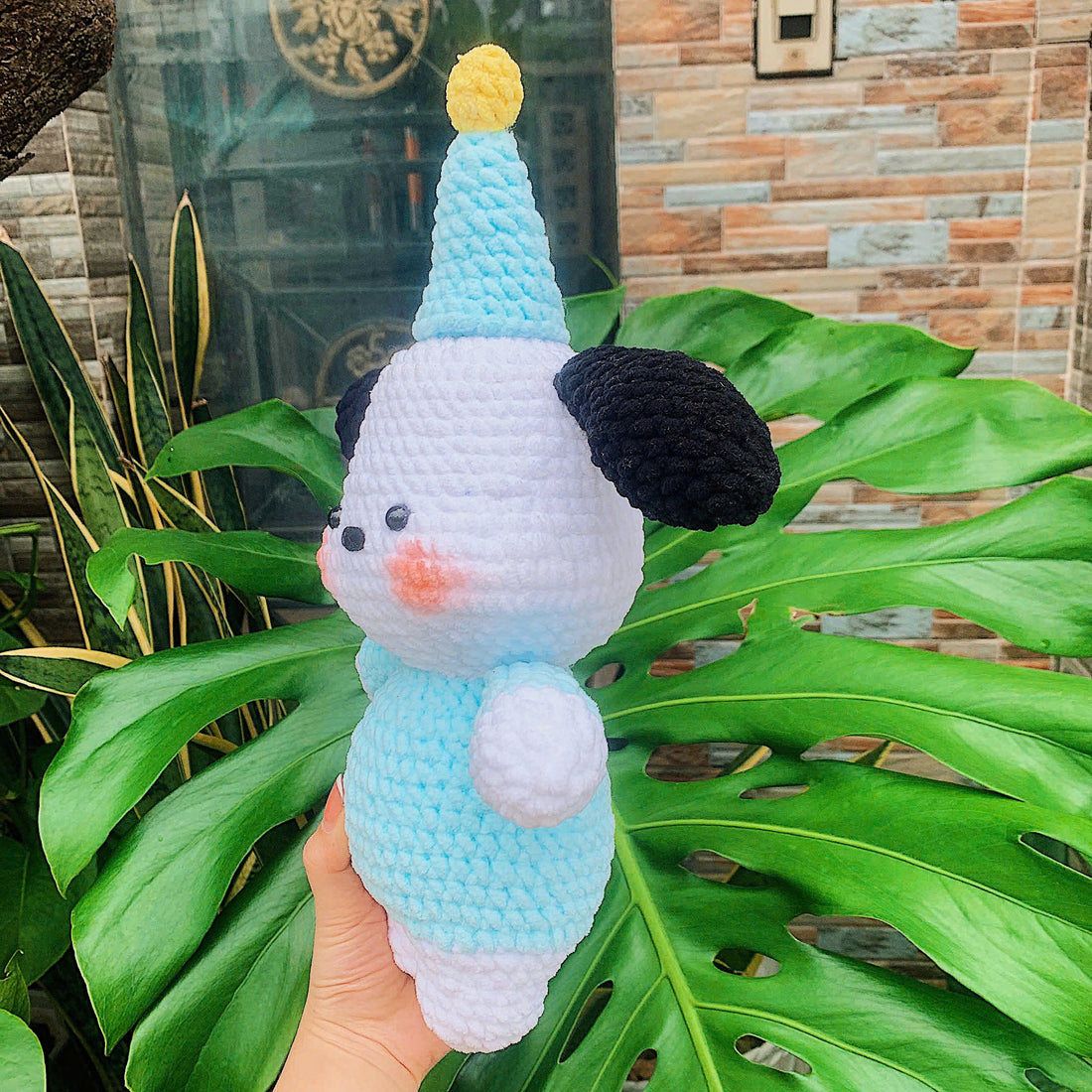 Handmade Cute Crochet Pochacco