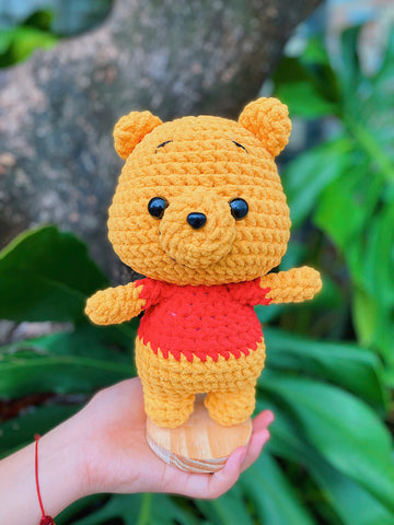 Handmade Cute Crochet Winnie the Pooh