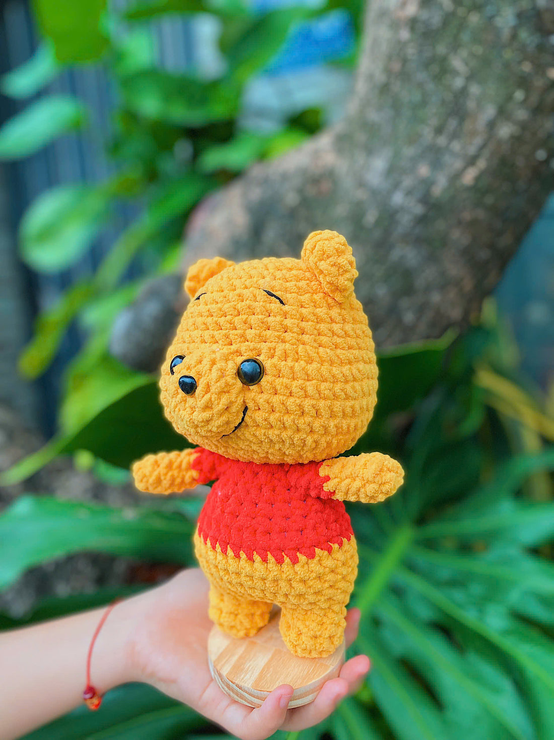 Handmade Cute Crochet Winnie the Pooh