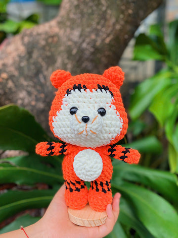 Handmade Beautiful Crochet Tigger from Winnie the Pooh