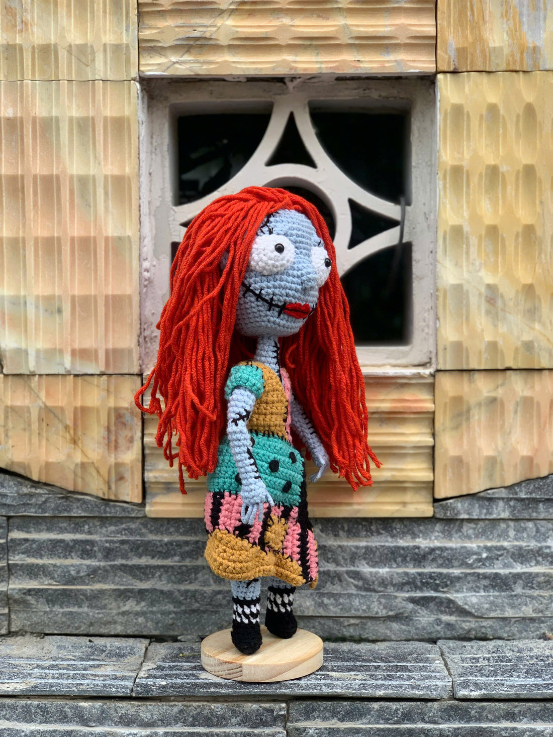 Handmade Beautiful Crochet Jack Skellington and Sally