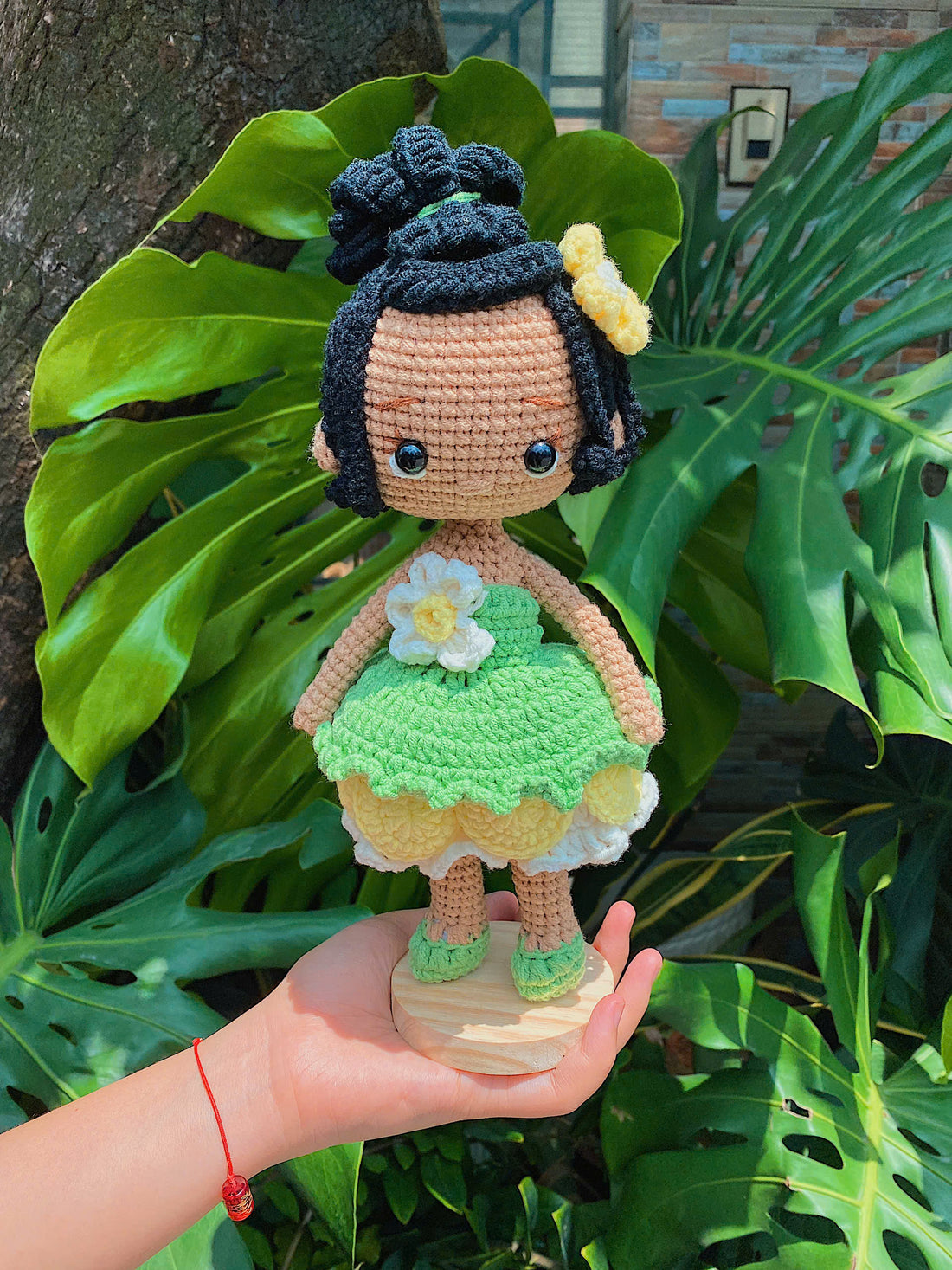 Handmade Beautiful Crochet Princess Tiana