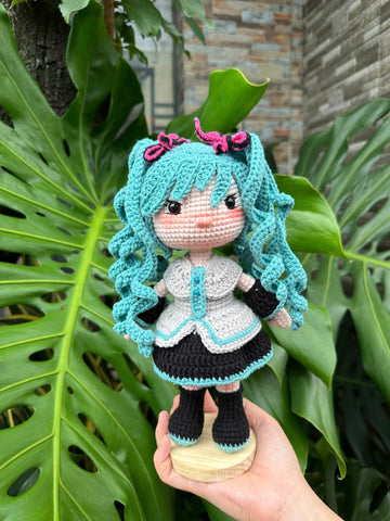 Handmade Cute Crochet Hatsune Miku