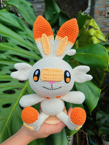 Handmade Cute Crochet Scorbunny