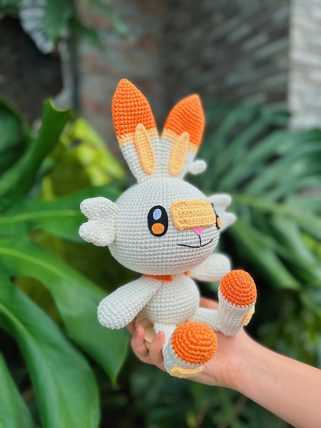 Handmade Cute Crochet Scorbunny