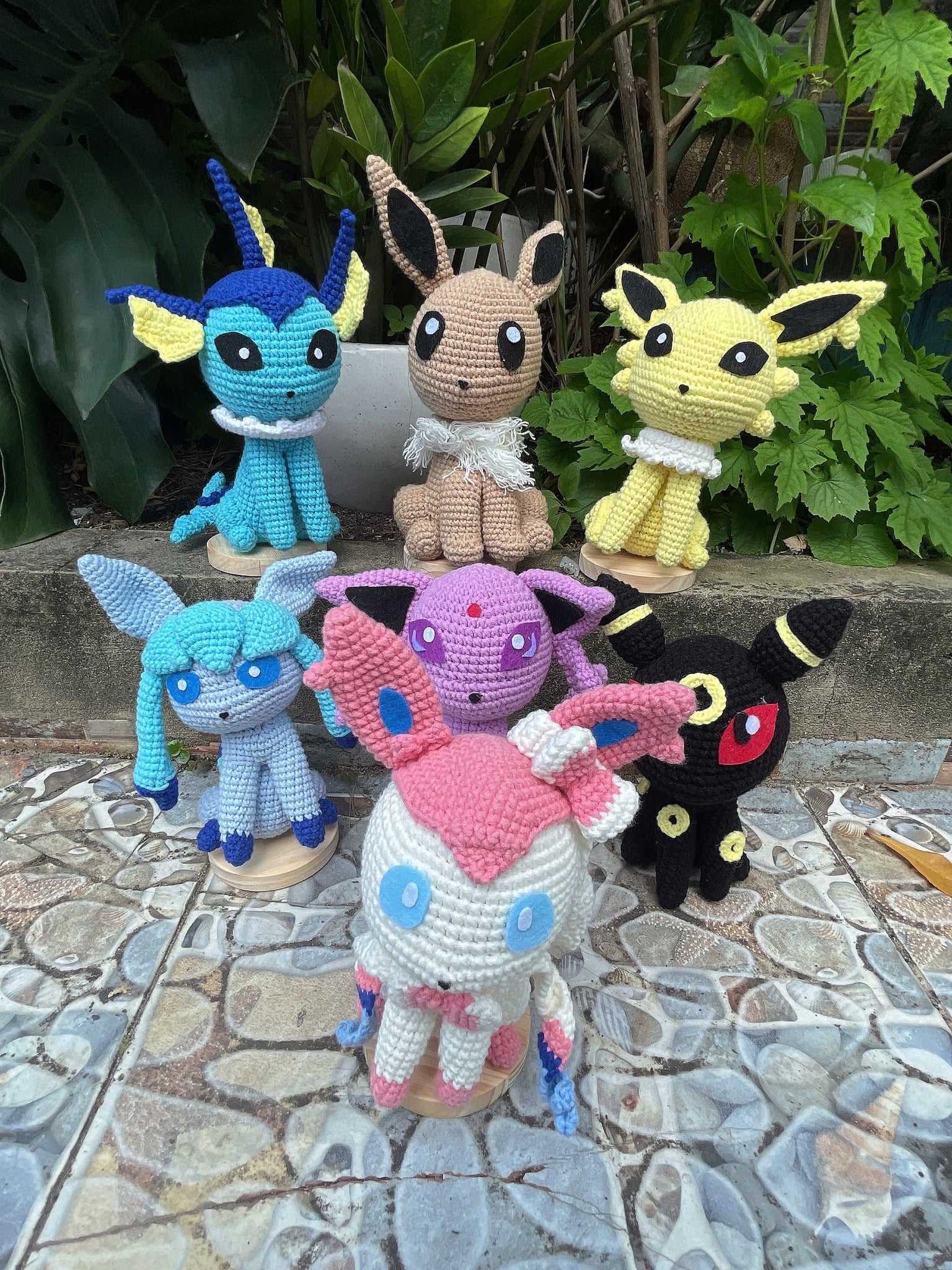 Handmade Beautiful Crochet Pokémon Collection