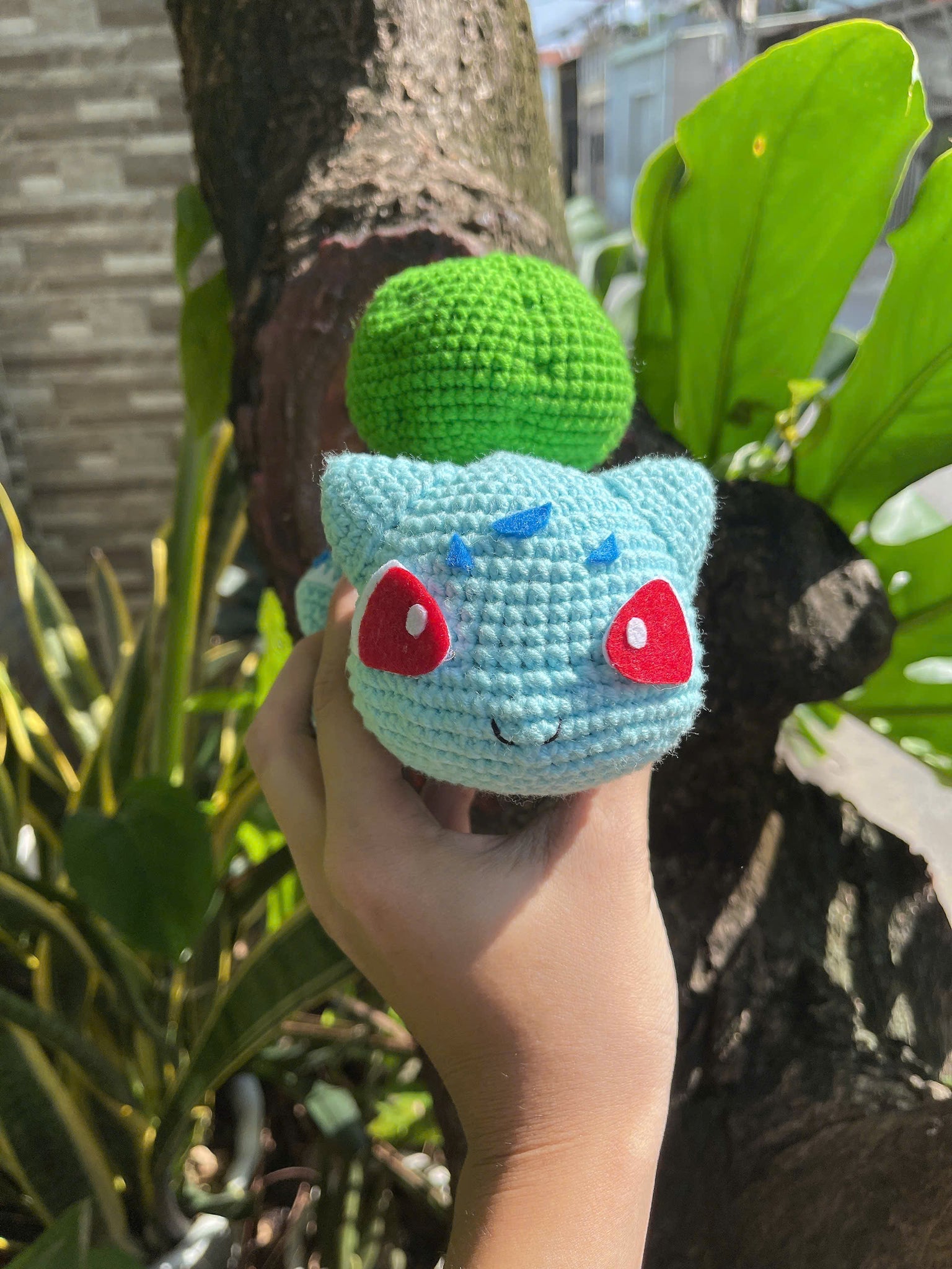 Handmade Beautiful Crochet Bulbasaur