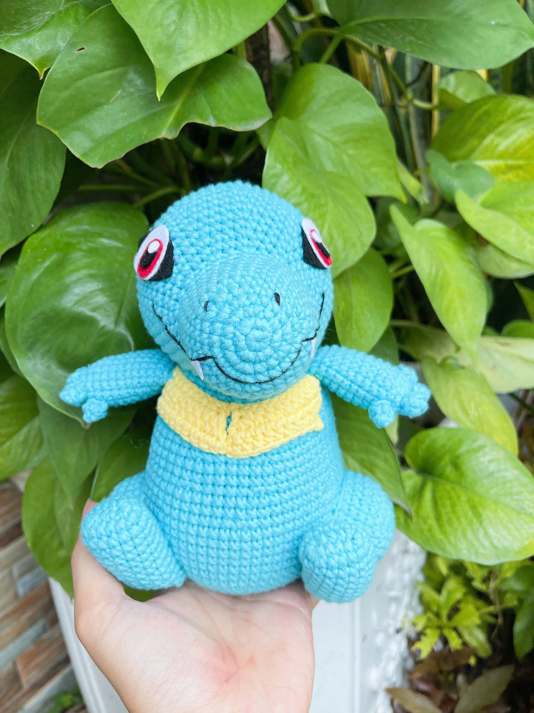 Handmade Beautiful Crochet Totodile