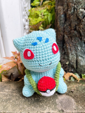 Handmade Beautiful Crochet Bulbasaur