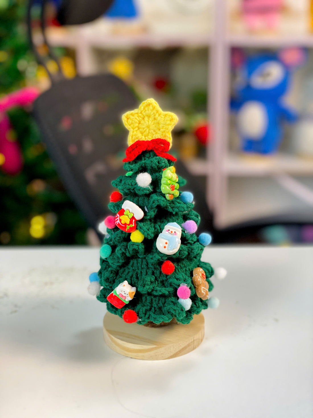 Handmade Cute Crochet Mini Christmas Tree